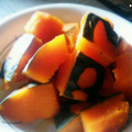 ひっと♡'s cooksnap of when they made 砂糖と醤油だけ！南瓜の煮物.