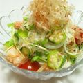 ss19850715a's cooksnap of when they made 焼鮭あらほぐし混ぜるだけ♪サラダそうめん.