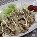 katsupi's cooksnap of when they made 超簡単♡ 豚肉のﾁｰｽﾞ焼き.