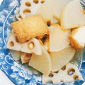♡Alicinha♡'s cooksnap of when they made 圧力鍋☆蓮根大根のやさしい煮物.