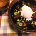 poteau's cooksnap of when they made マグロユッケ丼どぉーーーんってだしちゃえ.