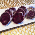 みほの☆'s cooksnap of when they made 紫いもの冷凍保存.
