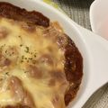 お気楽な嫁。's cooksnap of when they made なすのミートグラタン♪.