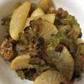 kanakosy's cooksnap of when they made ゴーヤと大根のオイスターソース炒め♪.