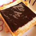 yuka119's cooksnap of when they made 簡単チョコトースト.