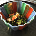 よこ耳ねこ's cooksnap of when they made オクラ＊ひじきの柚子胡椒風味和え.