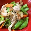 tottokoc's cooksnap of when they made 豚バラと野菜の中央アジア風炒め.