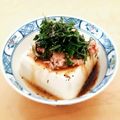 越後のさくらもち's cooksnap of when they made すぐ1品！冷奴のツナシソかげ.