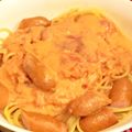 あむらび's cooksnap of when they made 自宅で外食気分トマトクリームチーズパスタ.