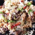 トラととら's cooksnap of when they made 焼肉のたれで焼飯.