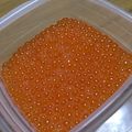sato0210's cooksnap of when they made ポロポロ簡単!!筋子のほぐし方.