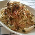 ‘rioka’'s cooksnap of when they made 大葉とベーコンの焼きうどん.