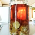 チッく's cooksnap of when they made 果実酒　☆レモン酒☆　ブランデーで.