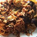りの愛ママ's cooksnap of when they made 簡単☆ルクエで茄子のボロネーゼパスタ☆.