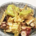 たんすいかいぶつ's cooksnap of when they made アボカドとタコのナムル風 ☆.
