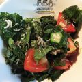 ちおゆか's cooksnap of when they made モロヘイヤとトマトの和え物.