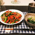 クックYLW1KE☆'s cooksnap of when they made 牛肉とピーマンの簡単『青椒肉絲』.