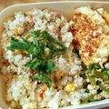 どんぶり５６５６'s cooksnap of when they made しらすと梅干しの薄味チャーハン.