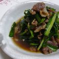 ピンクのたまご's cooksnap of when they made ニラと豚肉のあっさり煮.