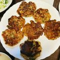 まぐ（・◇・）'s cooksnap of when they made ゴーヤと納豆の味噌チーズチヂミ★卵不使用.