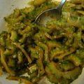 そら豆８２５'s cooksnap of when they made 夏バテ解消★ゴーヤの味付け海苔和え.