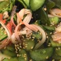 まいちゃんこ♪'s cooksnap of when they made きゅうりとカニかまの酢の物(^^).