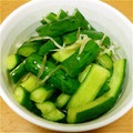 max4995's cooksnap of when they made 白ダシで☆キュウリとミョウガの簡単漬物.