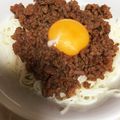 ペコペコー's cooksnap of when they made 【TKS】肉味噌素麺.