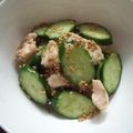 えれぼん's cooksnap of when they made きゅうりとささみのにんにくサラダ.