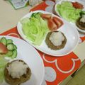 愛美☆★'s cooksnap of when they made シンプル豆腐ハンバーグ♡.