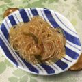 莉紅花's cooksnap of when they made キムチ春雨.