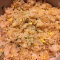Faiza's cooksnap of when they made 食べるラー油マヨネーズ卵簡単炒飯.