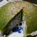 かおのんsiro's cooksnap of when they made 抹茶のミルクレープ.