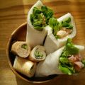 みにみまこ's cooksnap of when they made 百日草風なハム＆玉子のサンドらず♡.