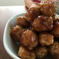 ちぱちぱさん's cooksnap of when they made 簡単！ウマウマ！肉団子♡甘酢あん♡おかづ.