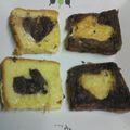 亜久里's cooksnap of when they made 型抜きで♪欲張りフレンチト～スト♬♬.