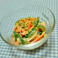 まあまま☆0403's cooksnap of when they made 簡単小鉢♪ ピーマンとカニカマのマヨ和え.