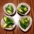 ＊はみ＊'s cooksnap of when they made おくらの練り辛子和え☆.