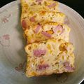 kotton306's cooksnap of when they made ズッキーニとソーセージのケークサレ.