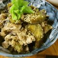 低カロ探検隊's cooksnap of when they made ナスうまっっ♡な甘辛＊豚コマば～じょん.