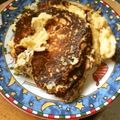 クック8N4RMO☆'s cooksnap of when they made いつも食べてる薄い生おからパンケーキ☆.