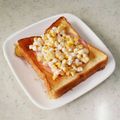 シビシビさん's cooksnap of when they made やみつき♬コーンマヨ＊ハムトースト.