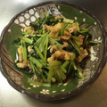 smilesachi's cooksnap of when they made フライパンde簡単小松菜と油揚げの煮浸し.