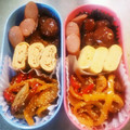 keeeeeeen！'s cooksnap of when they made ピーマンとパプリカとちくわのきんぴら.