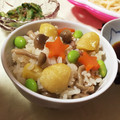 ゆにこーん☆'s cooksnap of when they made 秋～我が家の彩り栗ご飯★行楽や運動会にも.