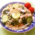 えれぼん's cooksnap of when they made さっぱり美味＊春雨とワカメの中華サラダ.