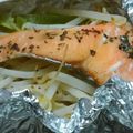 わんた☆'s cooksnap of when they made ハーブソルトで簡単♩鮭のホイル焼き.