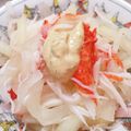 ぴぉたん's cooksnap of when they made ⭐冬瓜とカニカマのマヨサラダ⭐.