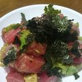 ななさくちゃん's cooksnap of when they made 簡単！マグロアボガドのユッケ.