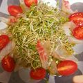 ひなっちち's cooksnap of when they made 白身魚のカルパッチョ.
